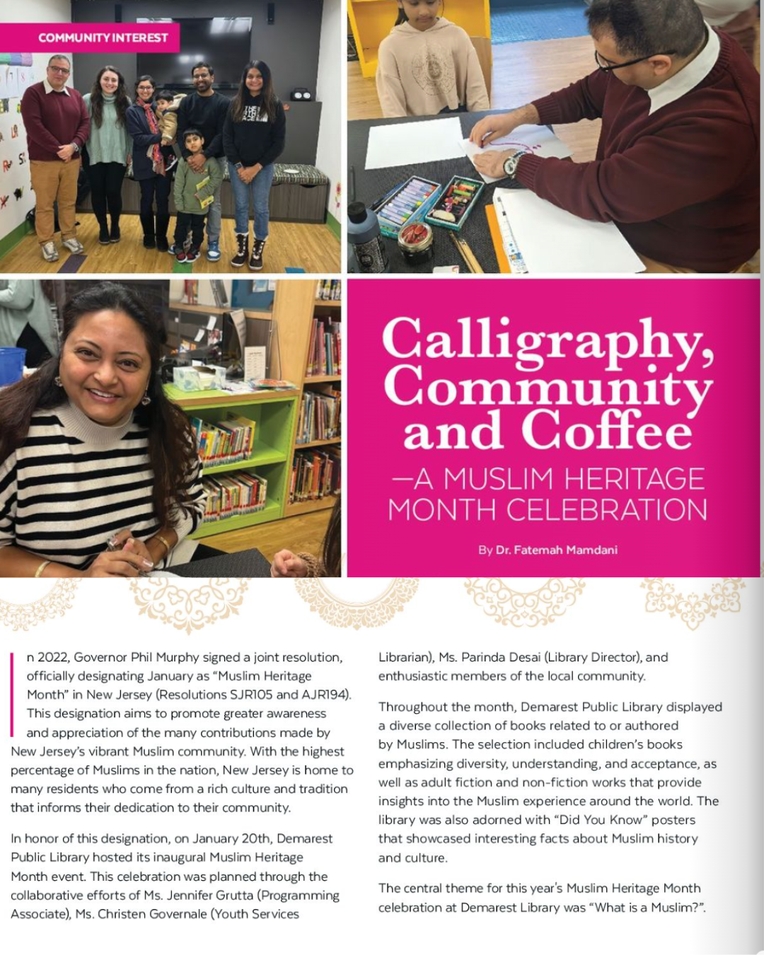 In the News Demarest Free Public Library